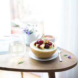 Fruit custard